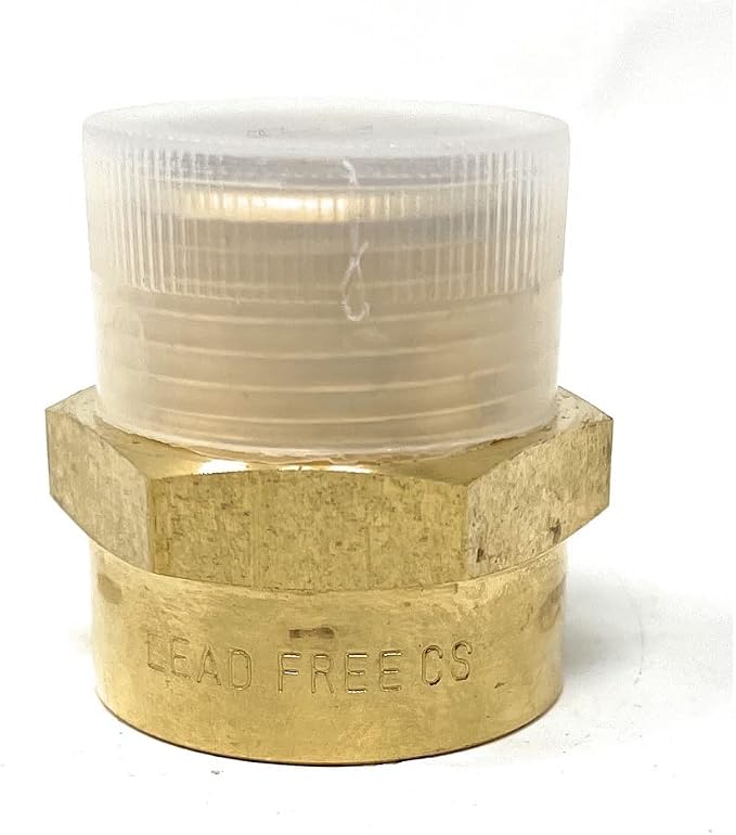 Cascada Lead-Free Brass Adapter, G Thread British BSPP Male to NPT Female |) - Image 7