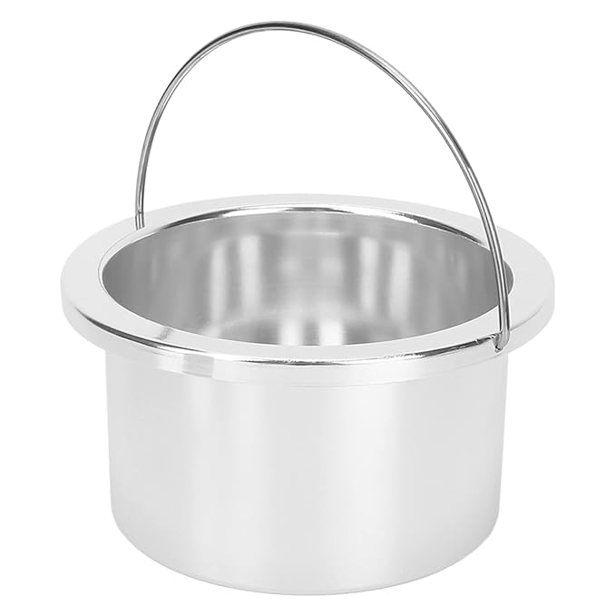 Mingzhe Aluminum Alloy Wax Warmer Replacement Pot, Non Stick Hair Removal - Image 2