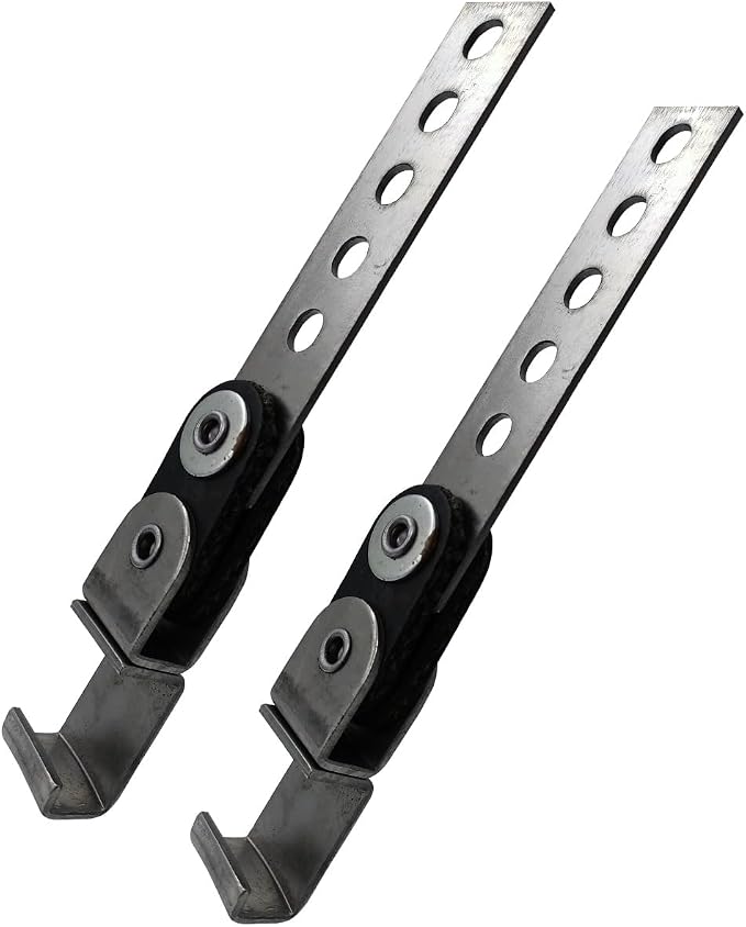 2 Pack Swivel Style Exhaust Hangers Heavy Duty Open End Hanger by HAOXAOON