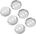 Cabilock 6pcs Stainless Steel Towel Bar Mounting Hardware and Toilet Roll by cabilock