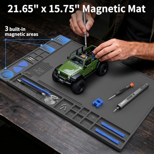 STREBITO Soldering Mat Large, Solder Mat 932°F Heat Resistant 21.7"x15.8'' - Image 2