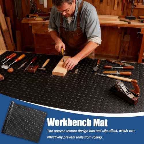 48" x 17" Workbench Mat，PVC Work Bench Mat Top - Image 4