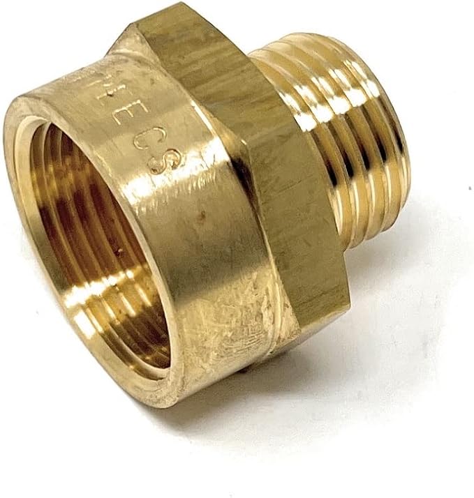 Cascada Lead-Free Brass Adapter, G Thread British BSPP Male to NPT Female |) - Image 8