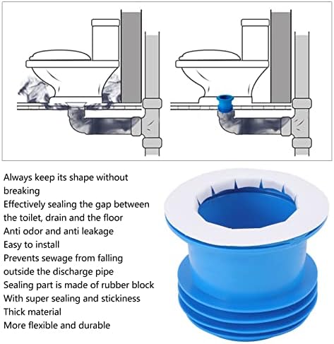 Gavigain Rubber Toilet Sealing Rings, Universal Toilet Flange Repair Kit - Image 4