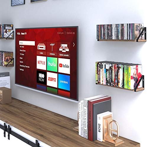 Wallniture Ponza Floating Shelves Wall Mounted Set of 4, Wall Shelves - Image 5