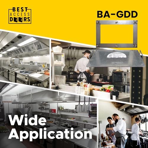 Best 7″ x 12″ Grease Duct Access Panel - Image 7