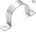 2 Inch Conduit Clamps Two Hole Metal Clamp Stainless Steel U Bracket Conduit by Unknown