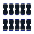 zjxed 5mm OD x 5mm OD Pneumatic quick Connector Push to Connect fittings by ROZESAZZ