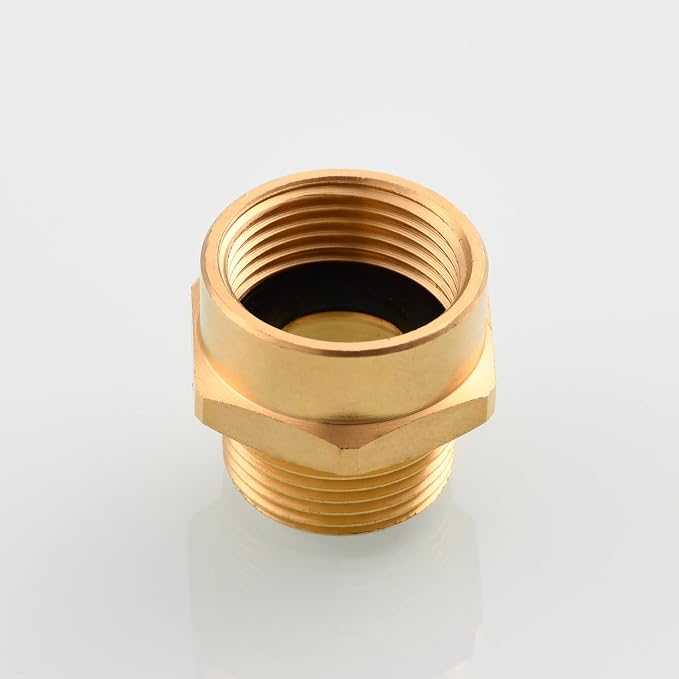 Brass Garden Hose Adapter G 3/4" Female to 3/4" NPT Male Connector Pipe Fitting - Image 9