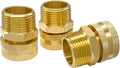Hooshing 3PCS Garden Hose Adapter 3/4" GHT Male to Female Hose Connector | by Hooshing