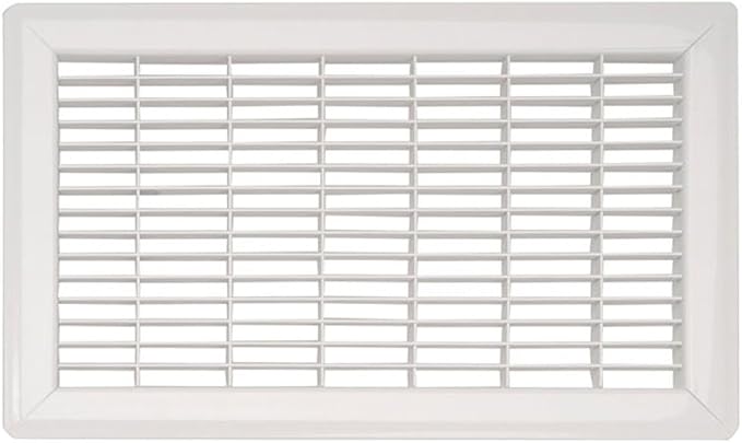 Imperial RG1044 Heavy Gauge Floor Return Air Grille, 4 x 14-Inch by Imperial