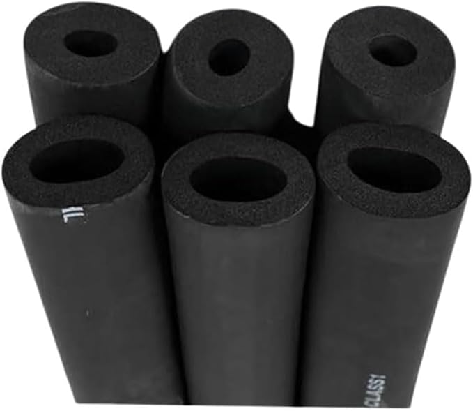Pipe Insulation Foam Tube 5/8" ID*3/8" Foam Tubing Black Pipe Cover Heat - Image 3