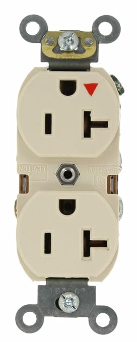 Leviton 20-Amp, 125 Volt, Industrial Series Heavy Duty Specification Grade by Leviton