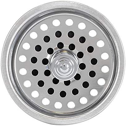 EZ-FLO Rubber Flat Bottom Replacement Basket, 3-1/2 Inch Diameter, Stainless - Image 2
