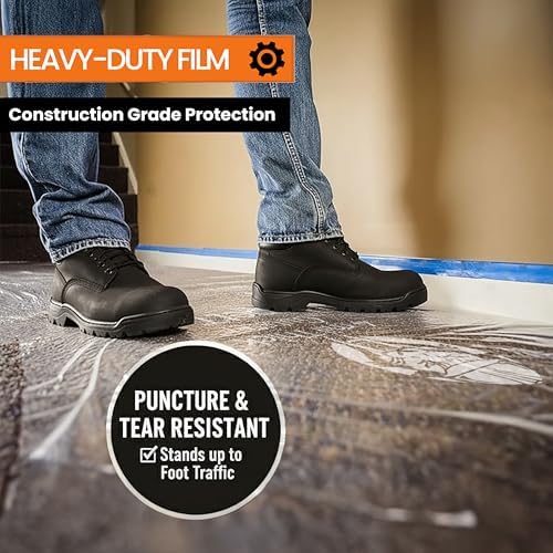 CarpetTect Floor Protection 24" x 200' | Heavy-Duty 4Mil Carpet Protection Film - Image 5