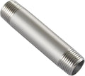 Beduan Stainless 1 NPT Male Threaded 8" Length Nipple Pipe Fitting | MPT by Beduan