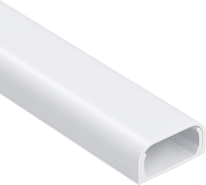 ZhiYo 43" Cord Covers for Wires on Wall, 0.95" W x 0.47" | Fits 2-3 Cords by ZhiYo