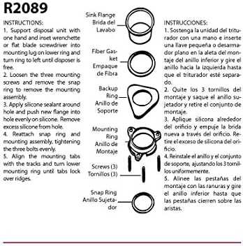 Westbrass R2089-12 Incinerator Style Disposal Flange and Stopper, Oil Rubbed - Image 2