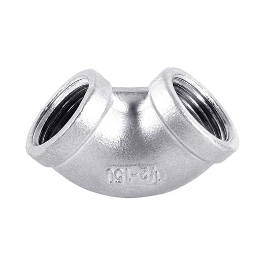 Stainless Steel 304 Cast Pipe Fitting 1/2" to 1/2" Female to Female NPT - Image 4