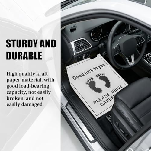 50PCS 16 x 20 Car Paper Floor Mat, Disposable Kraft Paper Vehicle Floor Foot - Image 5