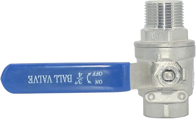 DAN SPEED Full Port Ball Valve Male x Female S304 Stainless Steel Heavy Duty - Image 6