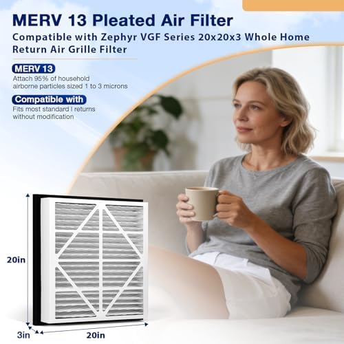 2Pack 20x20x3 MERV13 air Filter Replacement - Image 3