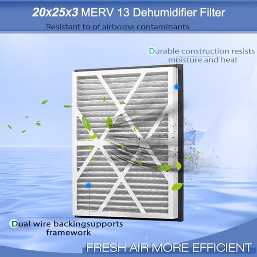 2 Pack 20''x25''x3'' Air Filter Replacement fo Compatible - Image 4