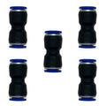 zjxed 1/2" OD x 1/2" OD Pneumatic quick Connector Push to Connect fittings by ROZESAZZ
