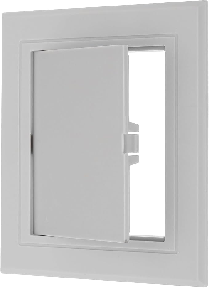 PATIKIL 4x4 inch Removable Hinged Access Panel, ABS Plumbing Access Doors Easy by PATIKIL