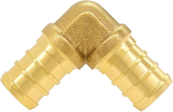 Hooshing 20 Pack 1/2" PEX Fitting Combo, Cross Set | Heavy Duty Brass Barb - Image 6