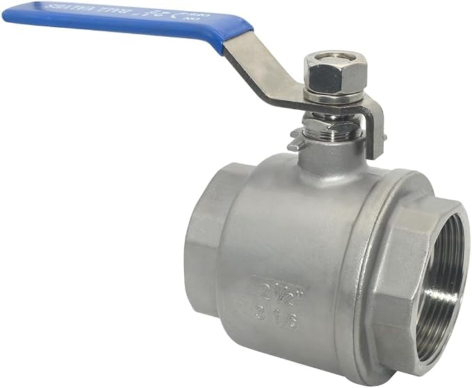 316 Stainless Steel 1/8"~3" Full Port Ball Valve - Image 2