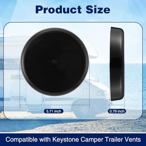 1 Pack RV Mushroom Vent Cap Compatible - Image 2
