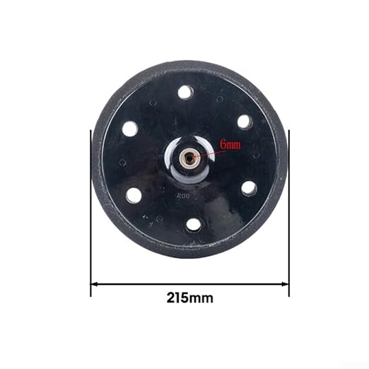 9 inch 6 Hole Backing Pad Sanding Disc - Image 2