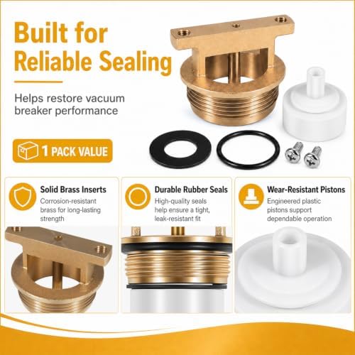 B-0969-RK01 Vacuum Breaker Kit for T&S Brass B-0969, 1/2" NPT - Image 4