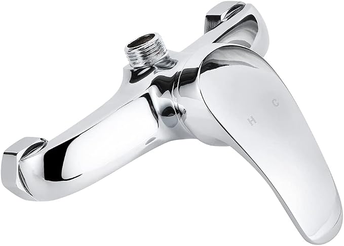 2 Thread Shower Valve, Wall Mounted Concealed Shower Mixer Valve, Hot Cold - Image 5