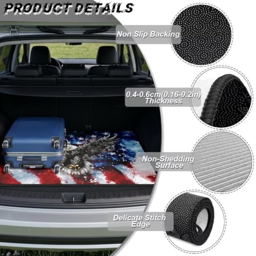 ELEQIN Trunk Cargo Liner for Cars SUV Sedan Truck Non Slip Backing Car Cargo - Image 6