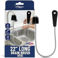 22" Long Sink Drain Brush – Slim Snake Hair Clog Remover Tool by THEFRYOILSAVERCOMPANY