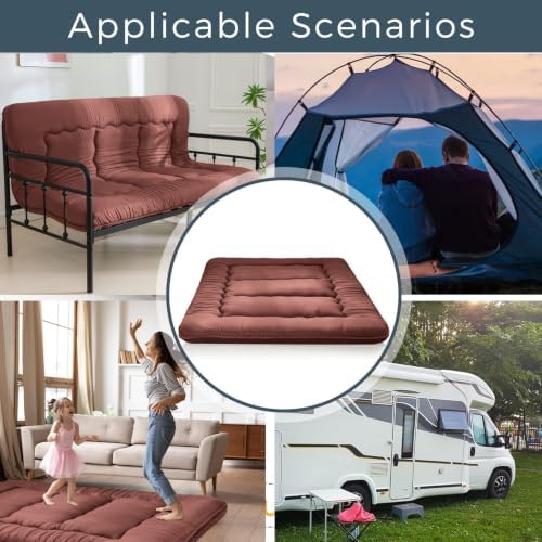 MAXYOYO 6" Extra Thick Japanese Floor Mattress Full Folding Futon Mattress - Image 3