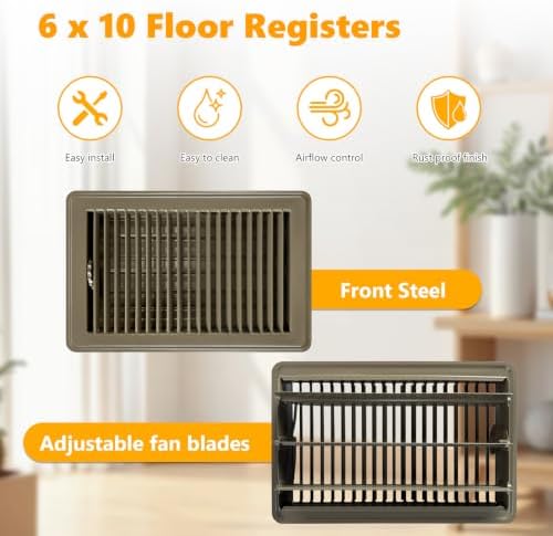 6x10 Floor Register - Image 3