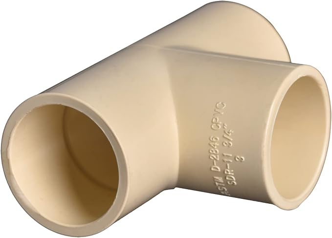 3/4" 10pcs CPVC TEE Pipe Fittings Coupling Adapter Socket to Socket - Image 5