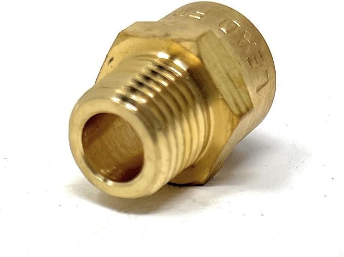 Cascada Lead-Free Brass Adapter, G Thread British BSPP Male to NPT Female) - Image 5