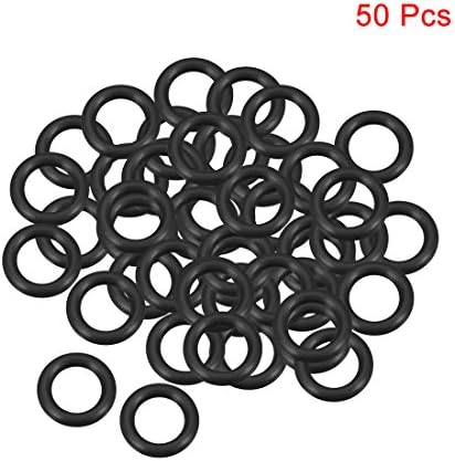 uxcell Nitrile Rubber O-Rings 19mm OD 12mm ID 3.5mm Width, Metric Sealing Gasket - Image 2