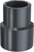 HARFINGTON PVC Reducing Coupling 1-1/4 x 1" Increaser/Reducer Coupling Pipe by HARFINGTON