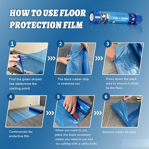Floor Protection Film 36" x 200' - Image 6