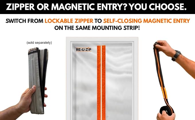 RE-U-ZIP Reusable Dust Barrier Zipper, Fail-Safe™, Replaceable & Lockable - Image 8