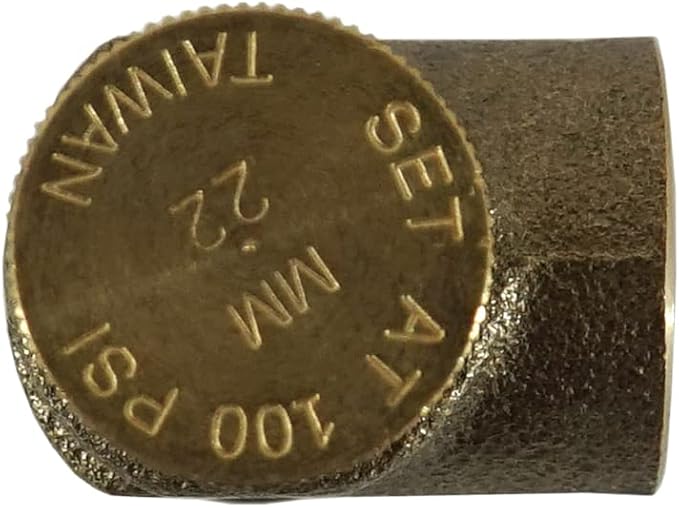 MFG PRVNL75100 3/4" Lead-Free Brass Pressure Relief Valve, 100 PSI Cold Water - Image 6