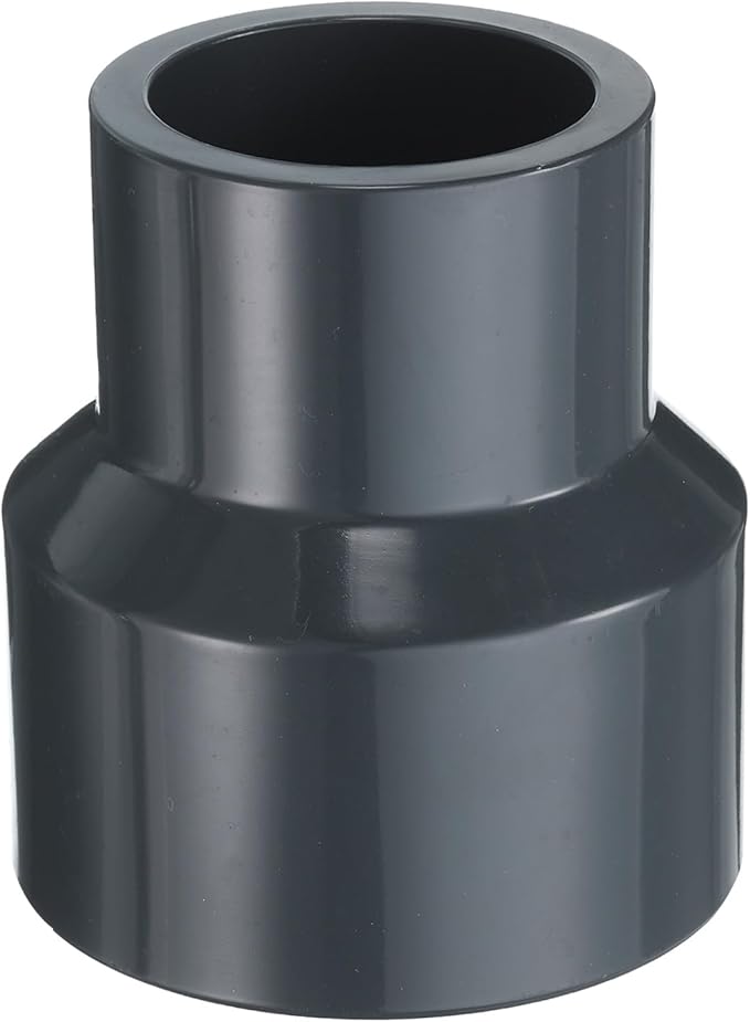 HARFINGTON PVC Reducing Coupling 2 x 1-1/4" Increaser/Reducer Coupling Pipe by HARFINGTON