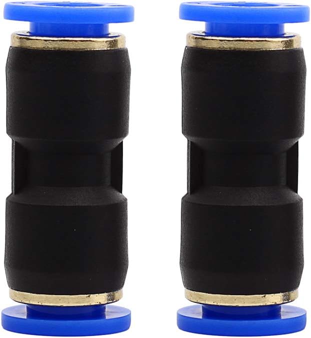 SNS 5/16" Tube OD Plastic Straight Union Pipe Tube Fitting Straight Pneumatic - Image 6