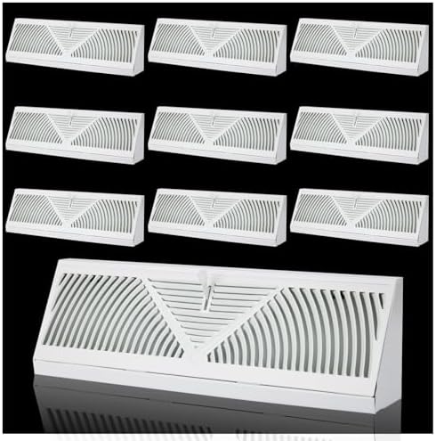 10PK 18 inch Baseboard Register Vent by EXCELFU