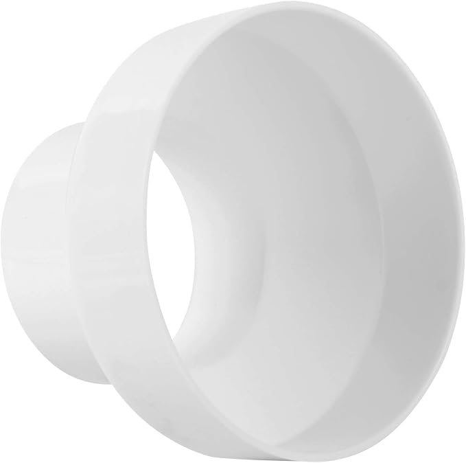 CABAX Duct Reducer 6 to 4 inch Air Duct Adapter HAVC Pipe Connector by CABAX